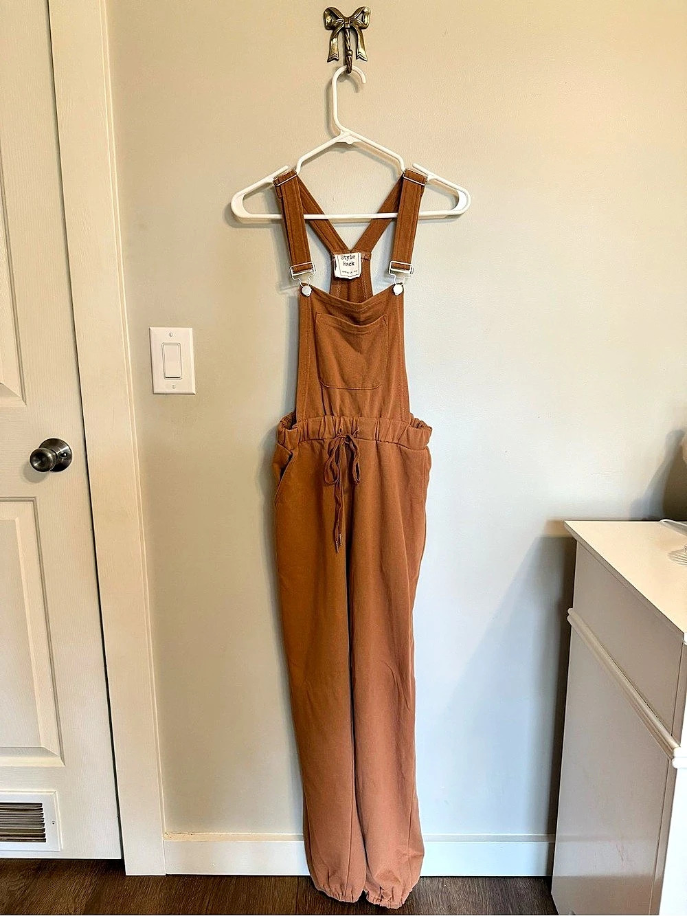 Style & Co Brown Overalls